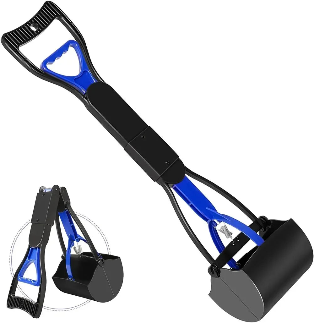 PetPick Foldable Dog Poop Scooper – Long Reach Waste Removal Tool