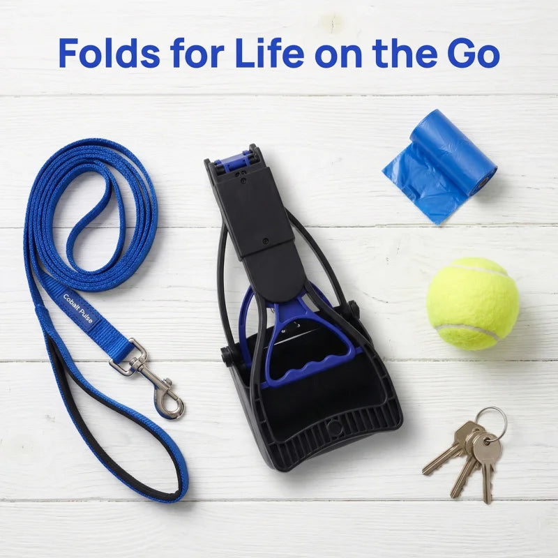 PetPick Foldable Dog Poop Scooper – Long Reach Waste Removal Tool